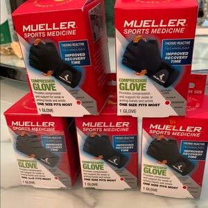 Black Sports Gloves for Enhanced Support - Buy 1 get 1 FREE!!